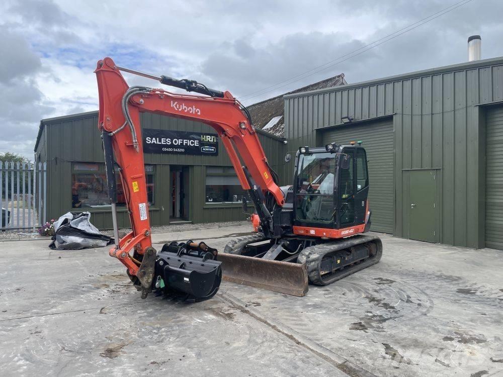 Kubota KX 080-4 حفارات وسط 7 طن - 12 طن