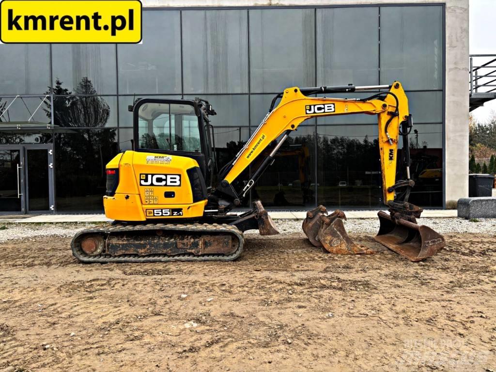 JCB 55 Z-1 حفارات صغيرة أقل من 7 طن (حفارات صغيرة)