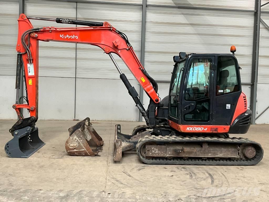 Kubota KX 080-4 حفارات وسط 7 طن - 12 طن