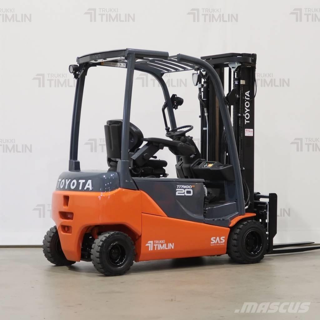 Toyota 8FBM20T شاحنات ذات رافعات شوكية تعمل بالكهرباء
