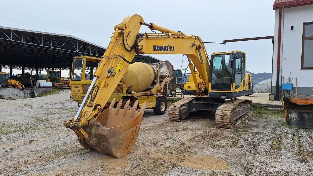 Komatsu PC 190 NLC حفارات زحافة