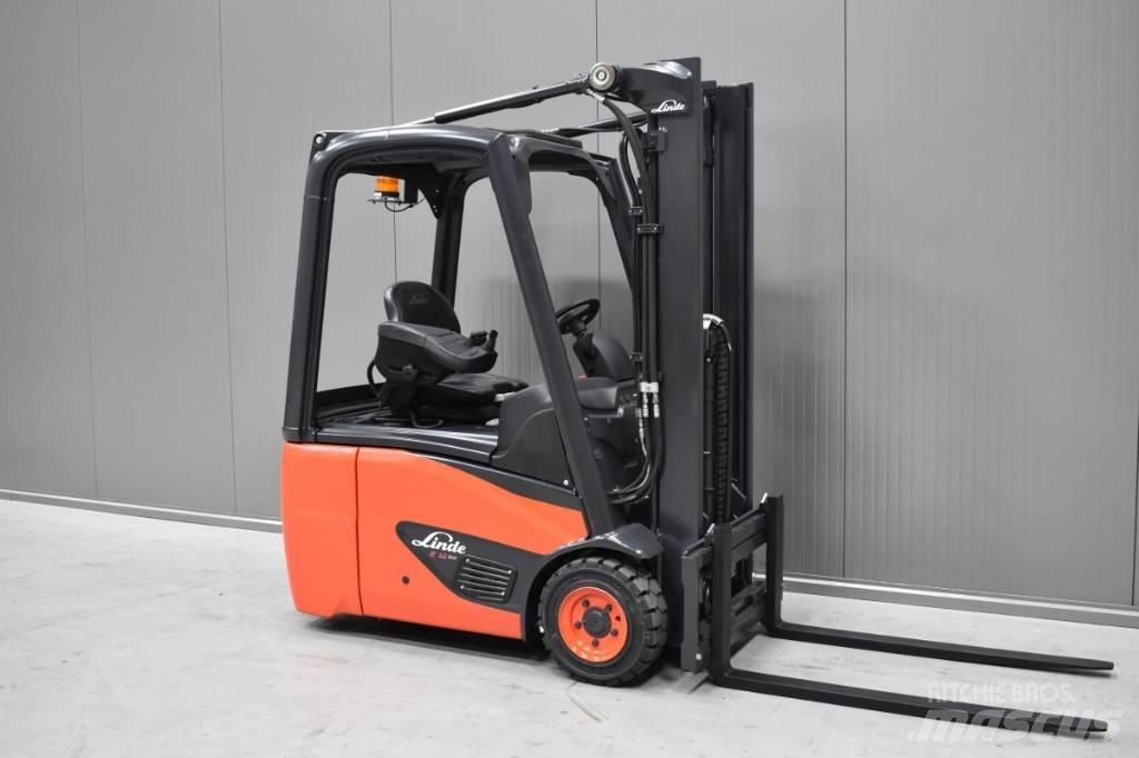 Linde E 14 - 02 شاحنات ذات رافعات شوكية تعمل بالكهرباء