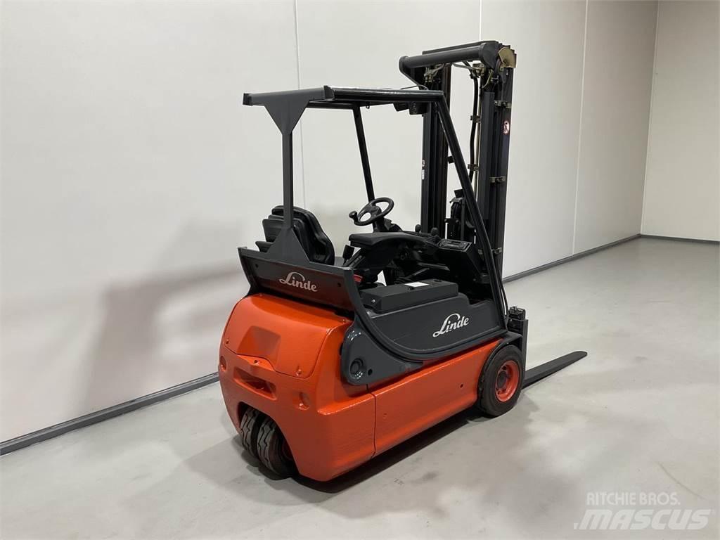 Linde E16C-02 شاحنات ذات رافعات شوكية تعمل بالكهرباء