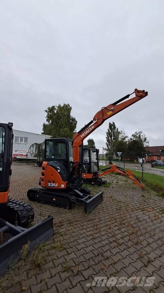 Hitachi ZX33U حفارات زحافة