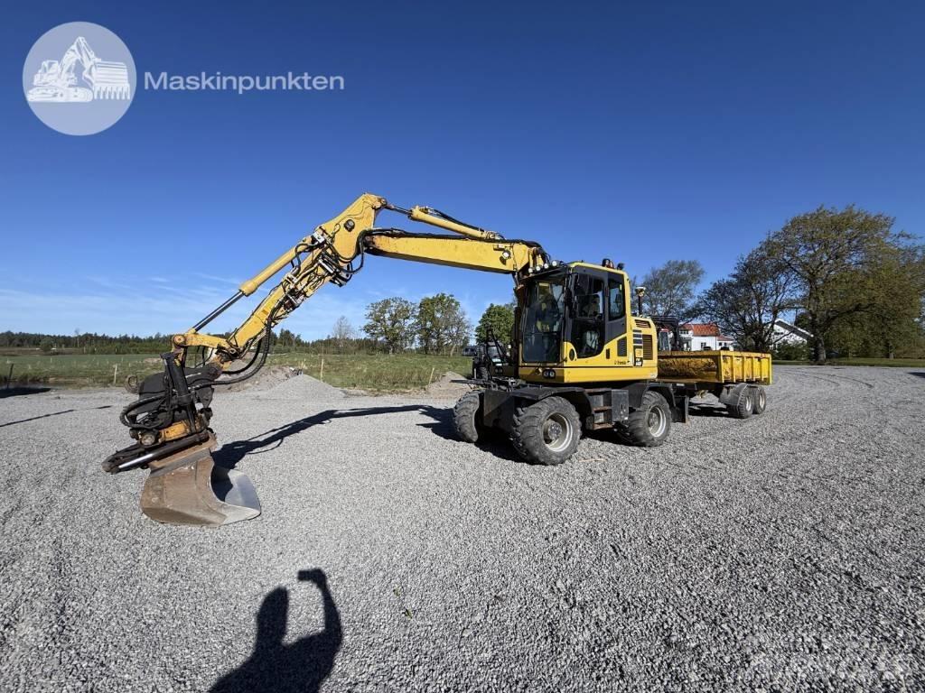 Komatsu PW 148-10 حفارات بعجل