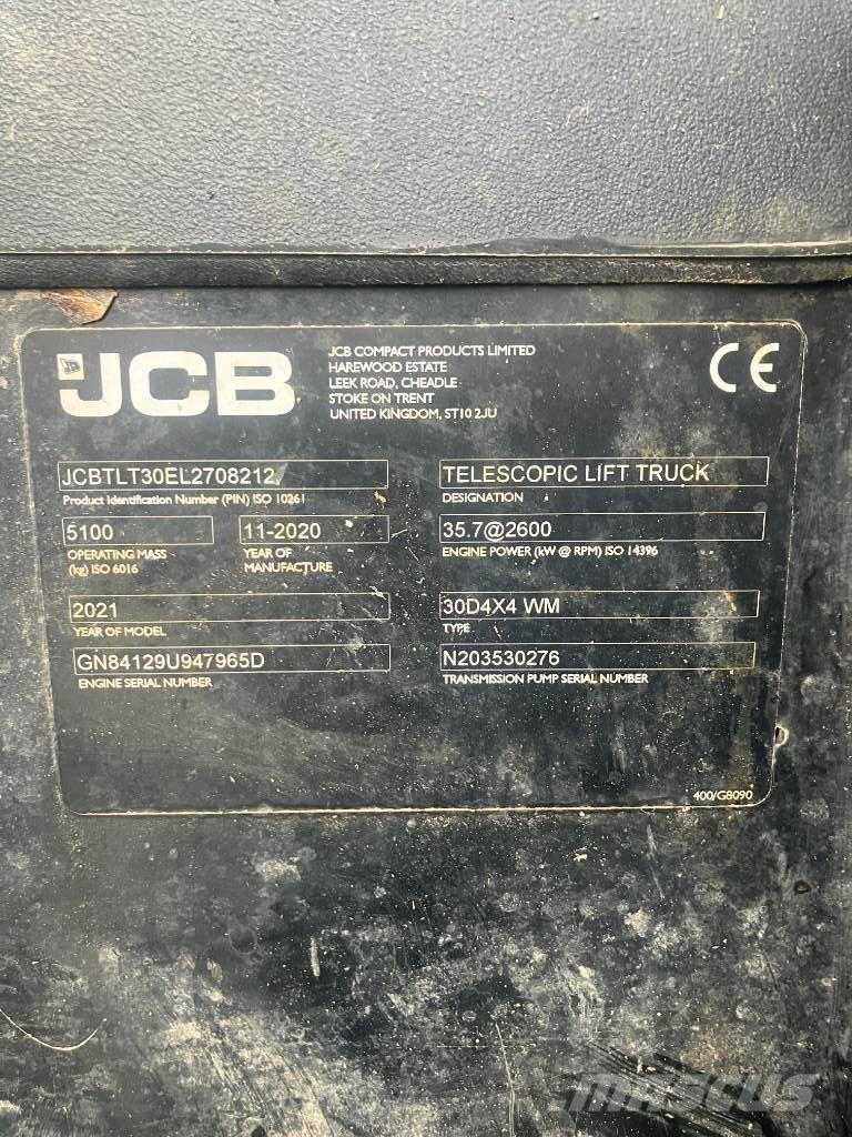 JCB TLT 30 D شاحنات الديزل