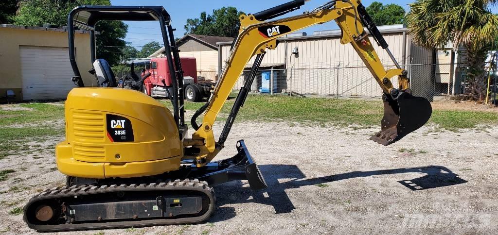 CAT 303 E CR حفارات صغيرة أقل من 7 طن (حفارات صغيرة)