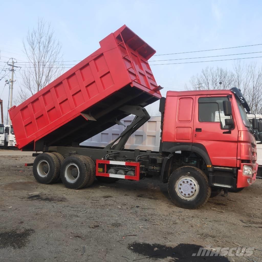 Howo 375 6x4 شاحنات قلابة