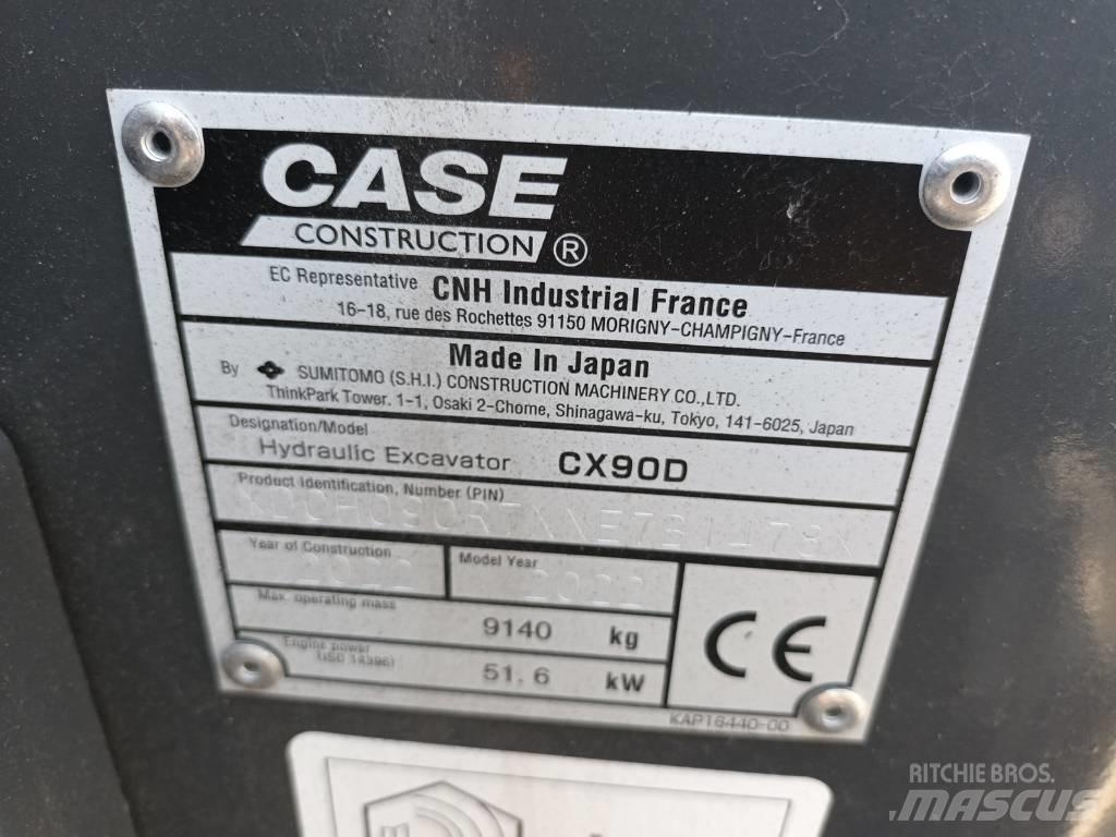 CASE CX 90 D حفارات وسط 7 طن - 12 طن