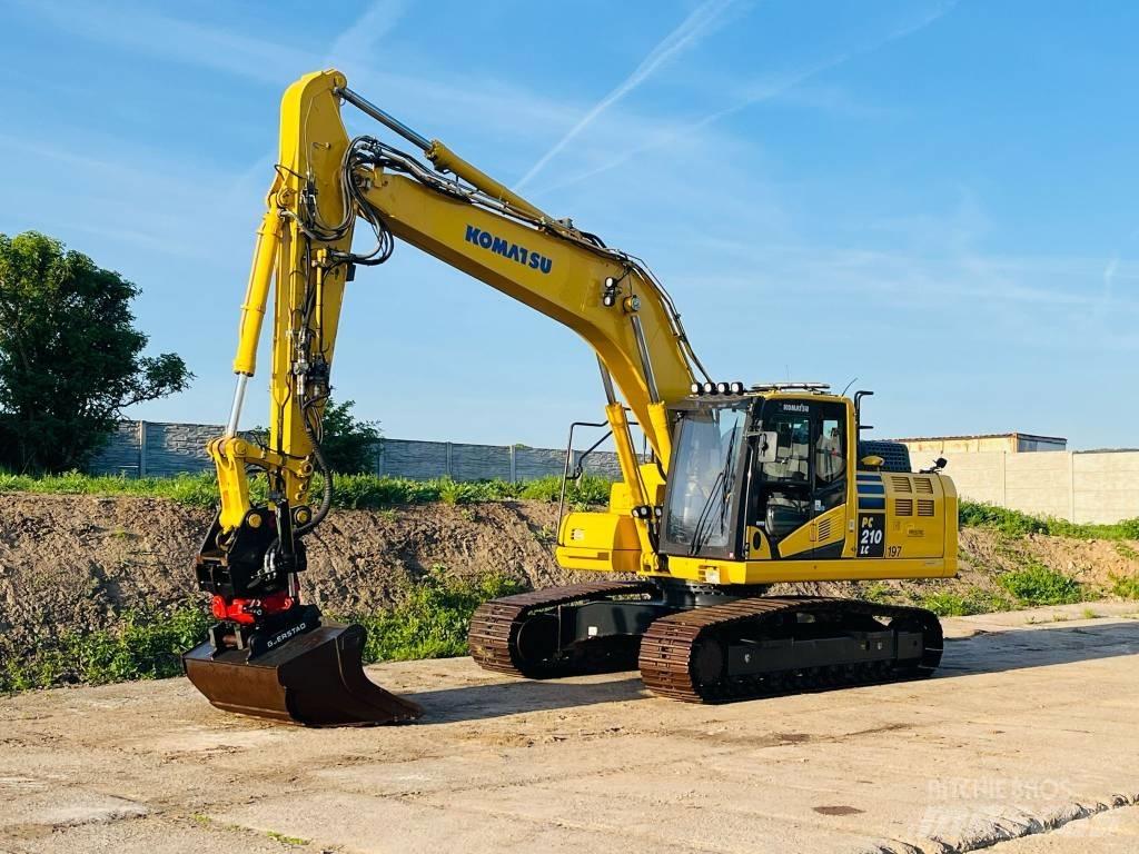 Komatsu PC 210 LC-11 حفارات زحافة