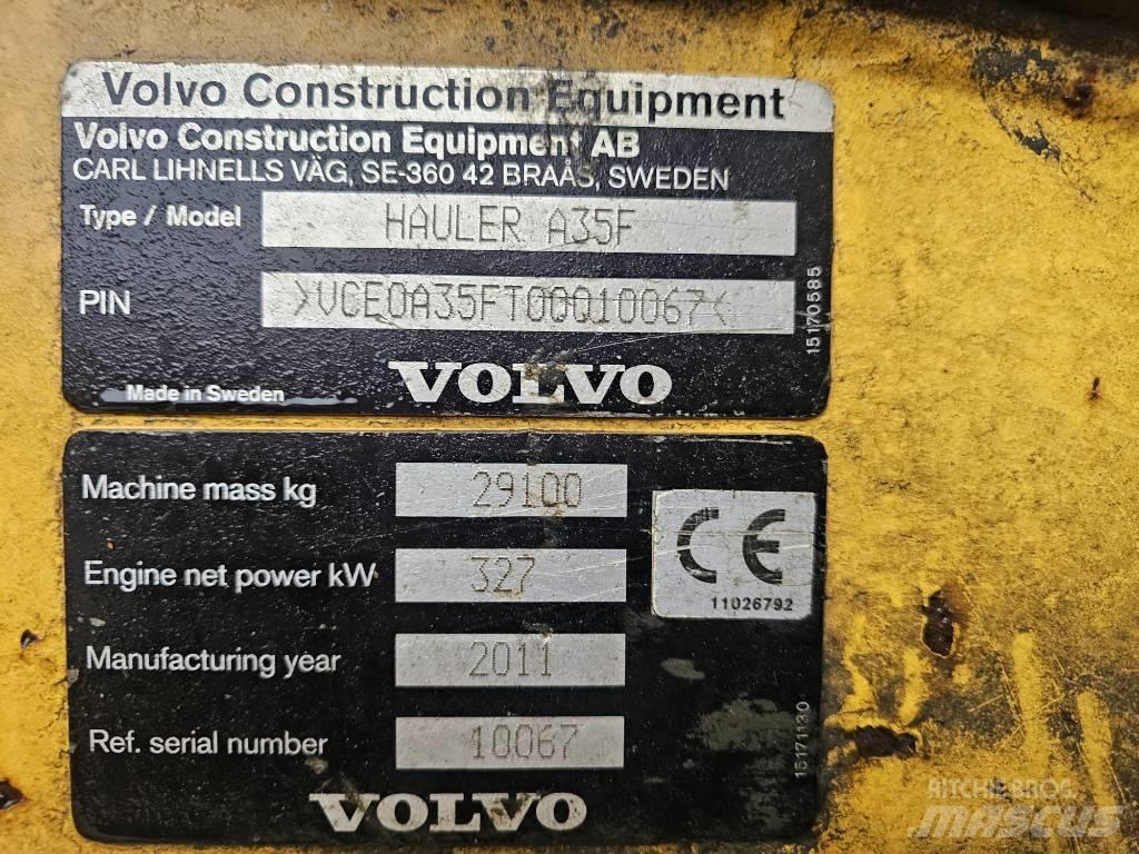 Volvo A 25 F ساحبات مفصلية