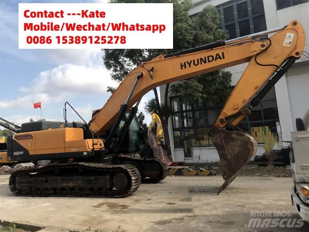 Hyundai R350LVS حفارات زحافة