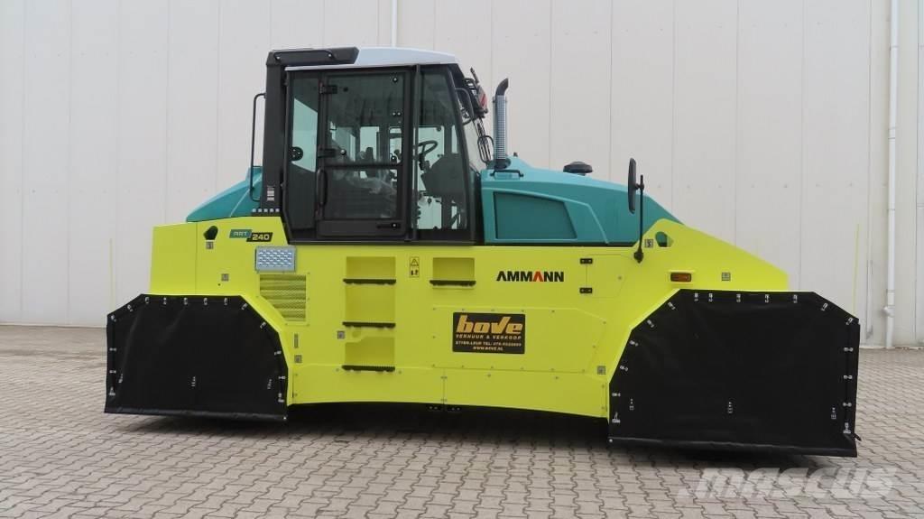 Ammann ART 240 مداحل ذات إطارات هوائية
