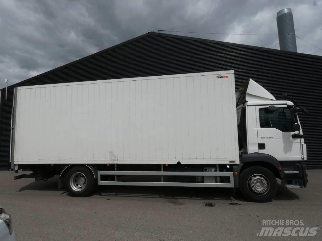 MAN TGM 18.290 شاحنات ذات هيكل صندوقي