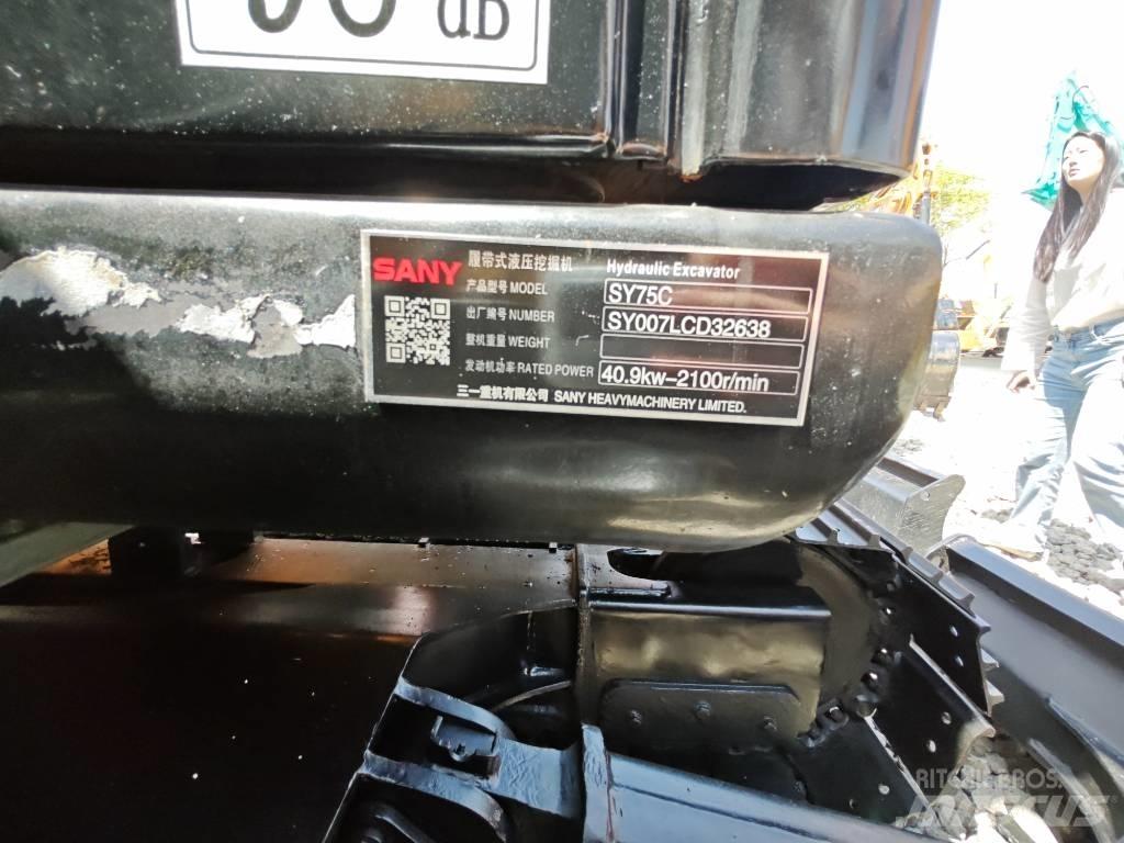 Sany SY 75 C pro حفارات زحافة