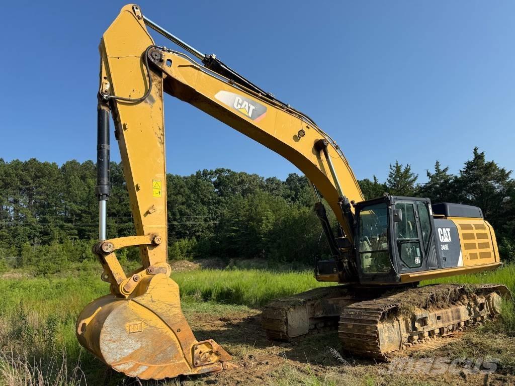CAT 349 EL حفارات زحافة