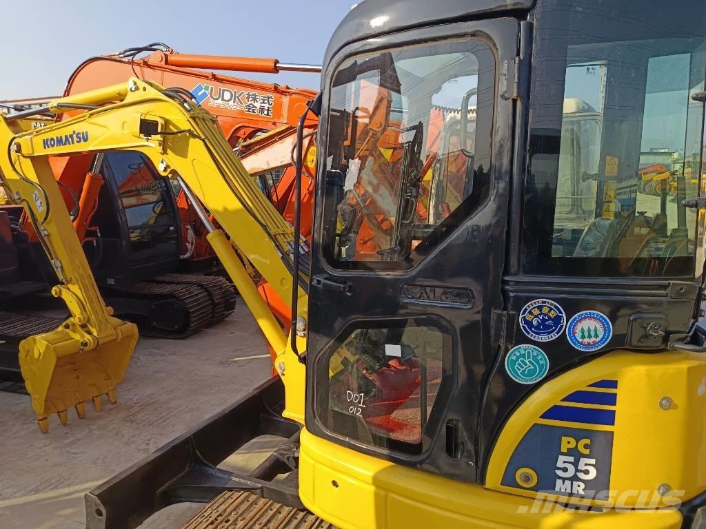 Komatsu PC 55 MR حفارات صغيرة أقل من 7 طن (حفارات صغيرة)