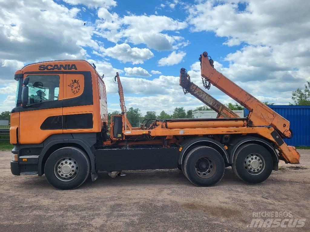 Scania R420LB 6x2 حاويات تخزين