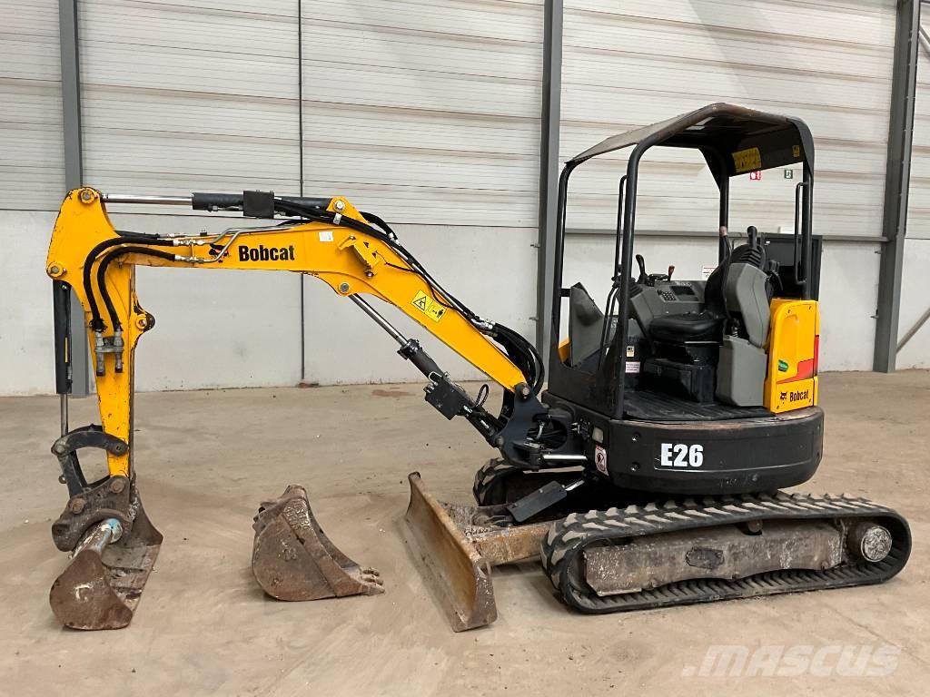 Bobcat E 26 EM حفارات صغيرة أقل من 7 طن (حفارات صغيرة)