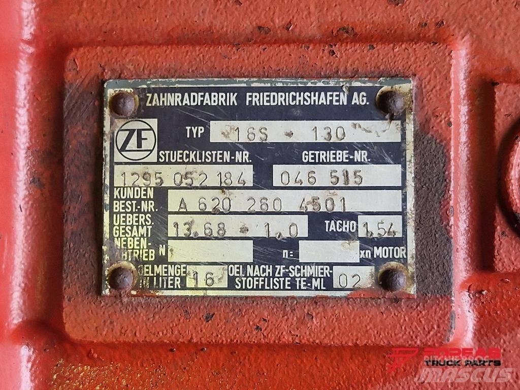 ZF ΣΑΣΜΑΝ 16S 130 علب تروس