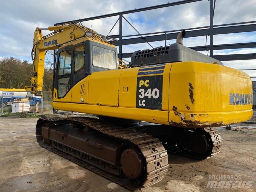 Komatsu PC340-7 حفارات زحافة