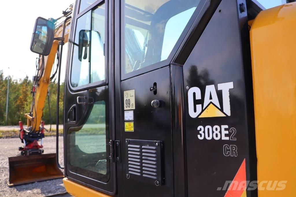 CAT 308 E2 CR حفارات وسط 7 طن - 12 طن