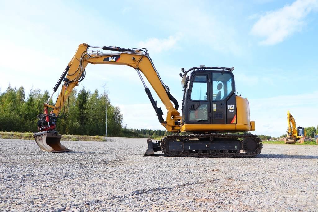 CAT 308 E2 CR حفارات وسط 7 طن - 12 طن