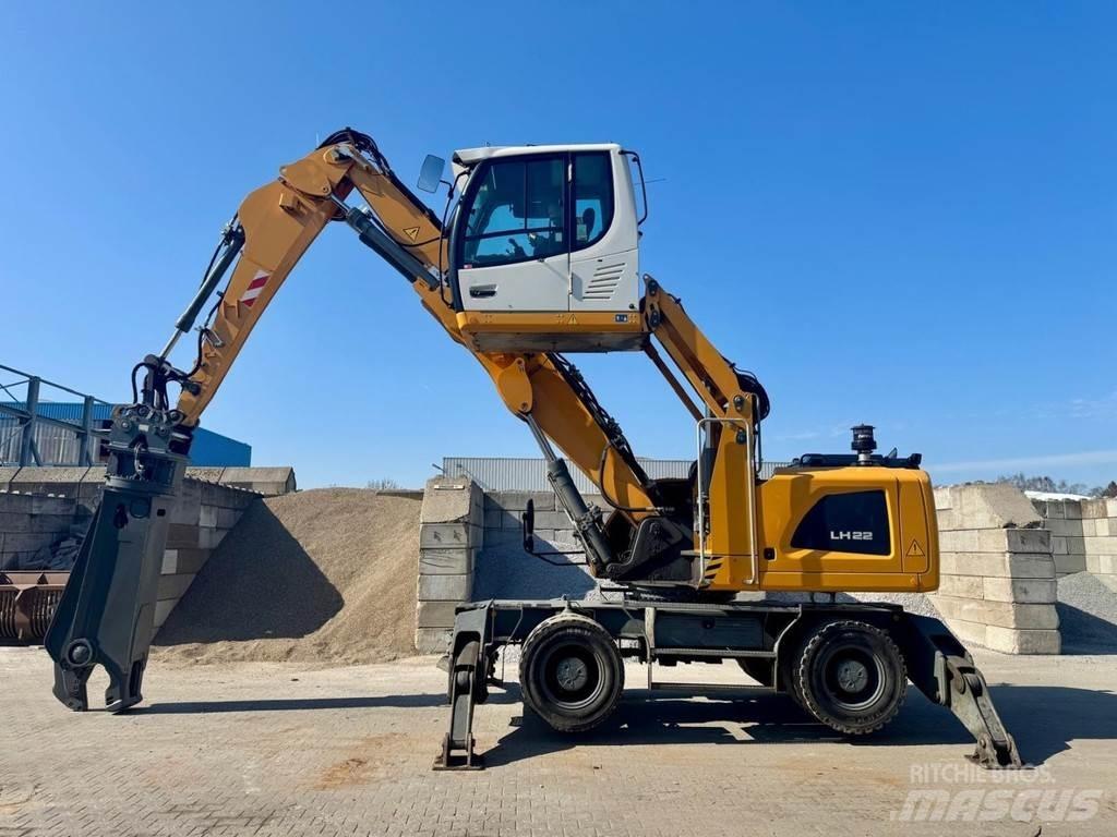 Liebherr LH 22 M مناولات المخلفات / مناولات صناعية