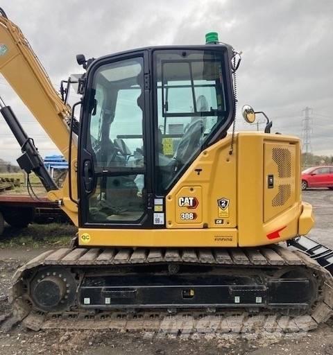 CAT 308 CR حفارات وسط 7 طن - 12 طن