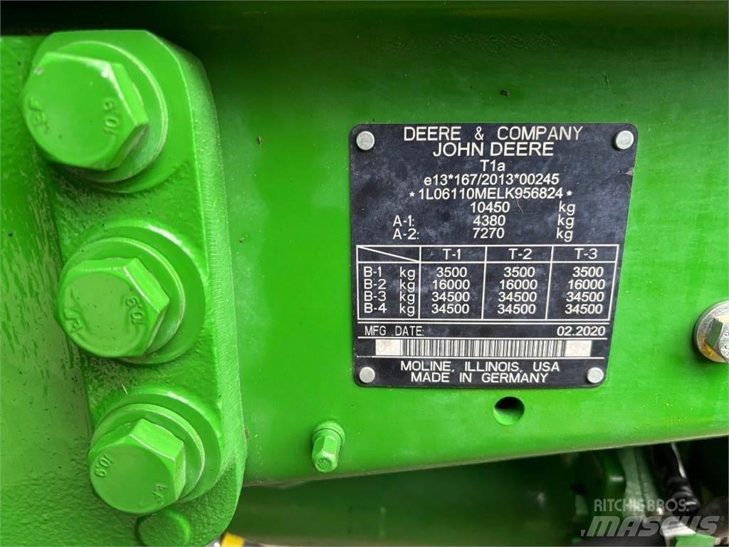 John Deere 6110M الجرارات