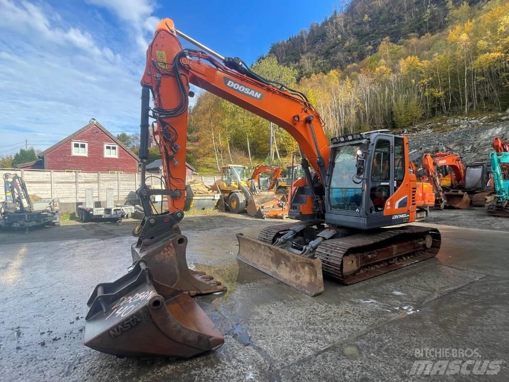 Doosan DX140LCR-5 حفارات زحافة