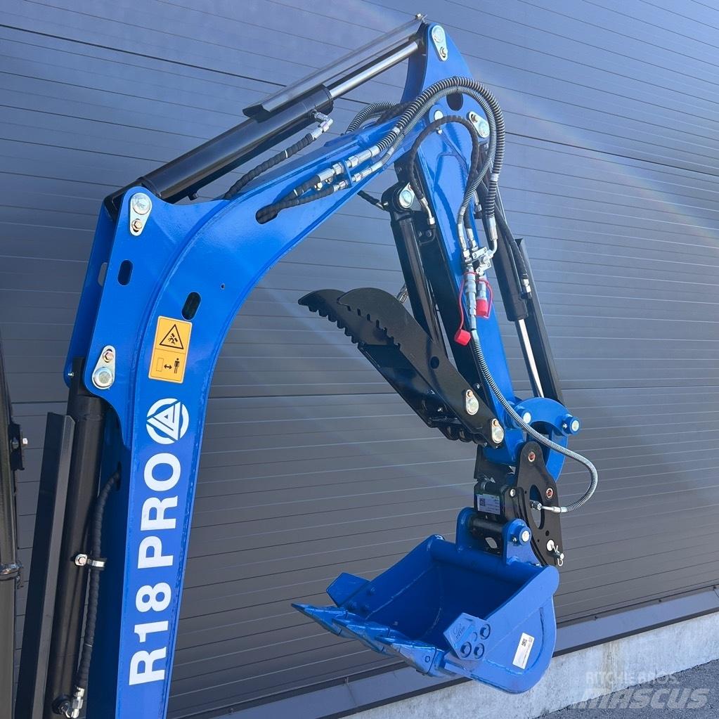Rippa R18 Pro حفارات صغيرة أقل من 7 طن (حفارات صغيرة)