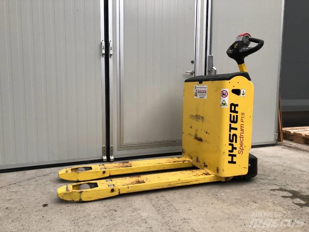 Hyster P 1.8 AC معدات الرفع منخفض المستوى