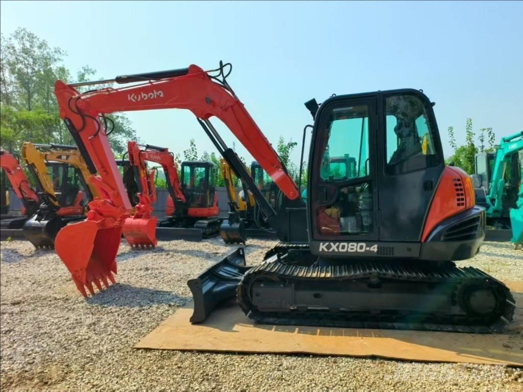 Kubota KX 080-4 حفارات صغيرة أقل من 7 طن (حفارات صغيرة)