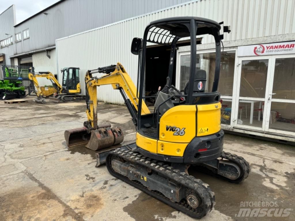 Yanmar VIO26 (00358) حفارات صغيرة أقل من 7 طن (حفارات صغيرة)