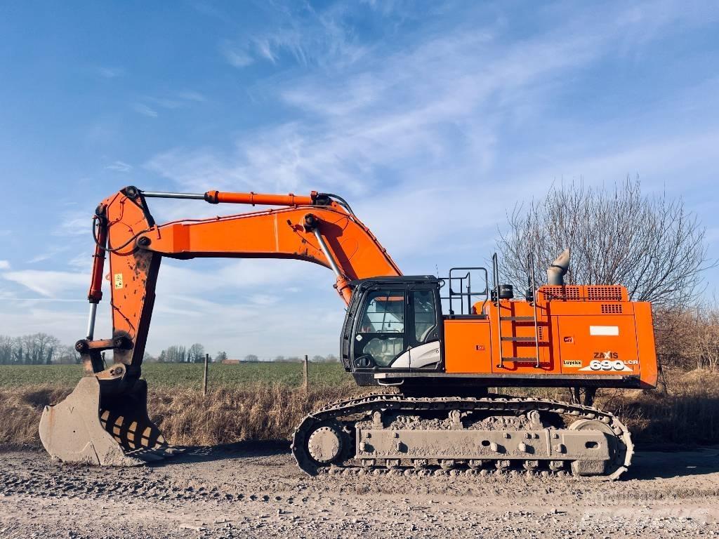 Hitachi ZX690LCR-6 حفارات زحافة