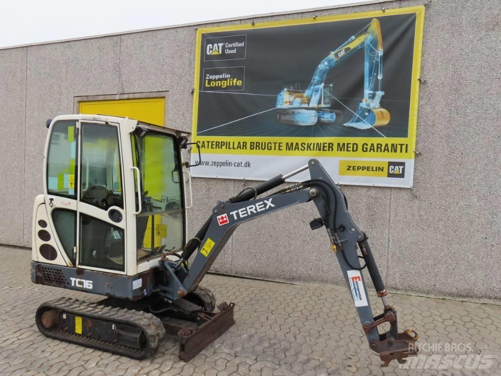 Terex TC 16 حفارات صغيرة أقل من 7 طن (حفارات صغيرة)