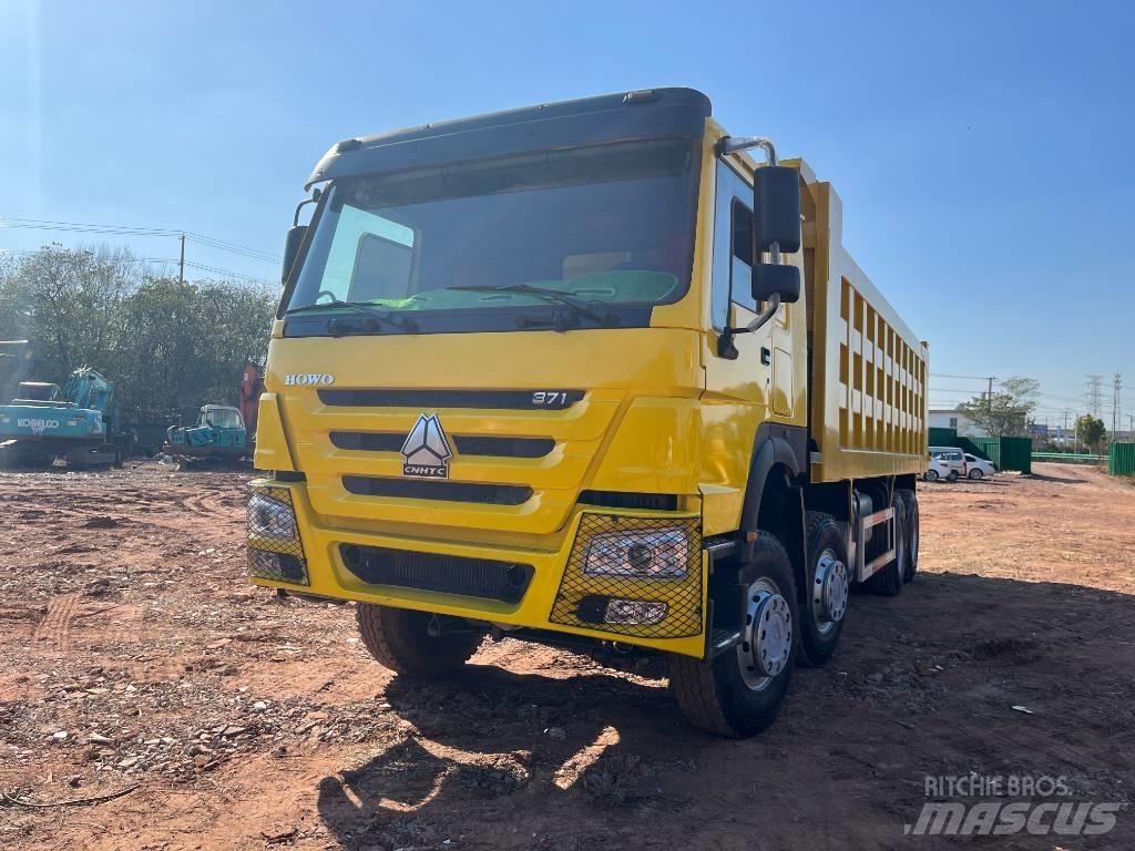CAT 371hp شاحنات قلابة