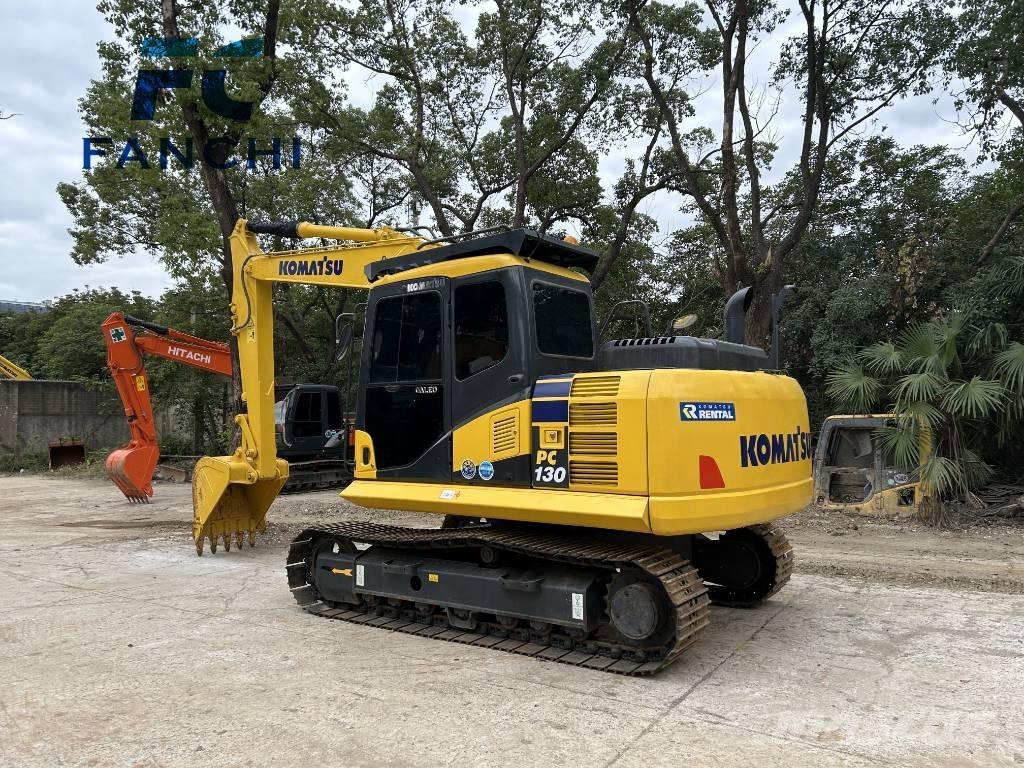 Komatsu pc130 حفارات زحافة