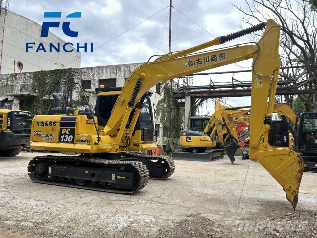 Komatsu pc130 حفارات زحافة