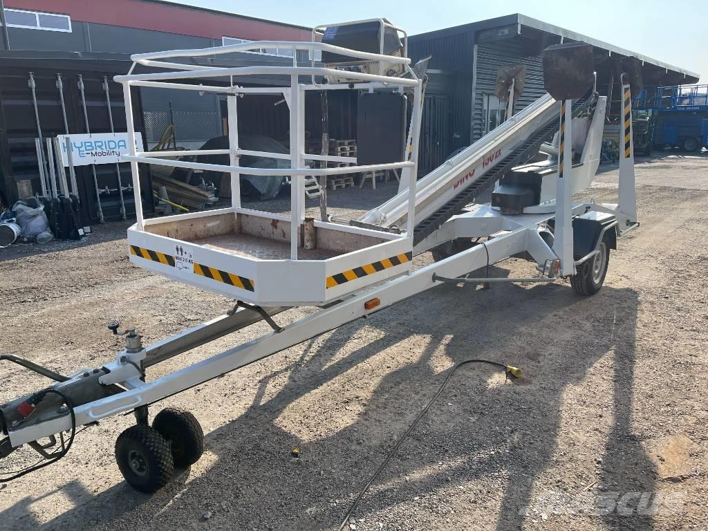 Dino Skylift 150 ZX المنصات الهوائية المثبتة على مقطورة