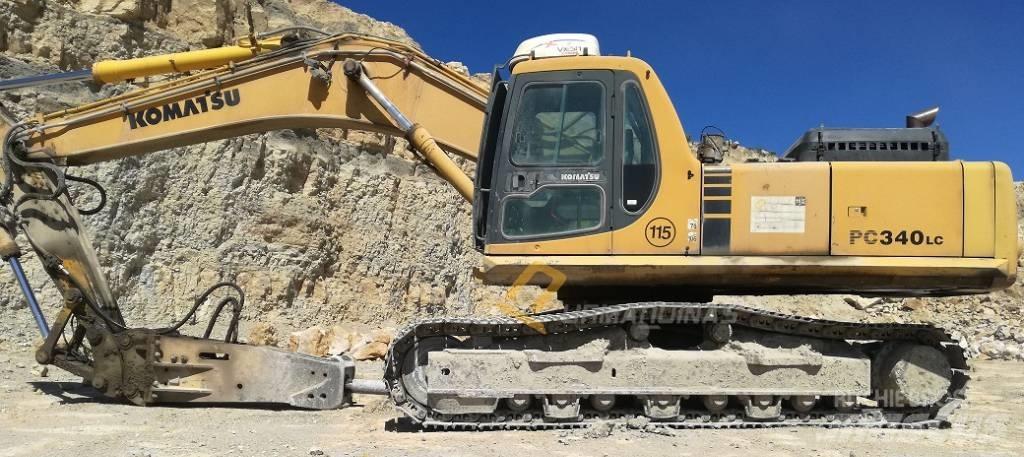 Komatsu PC 340 LC-6K حفارات زحافة