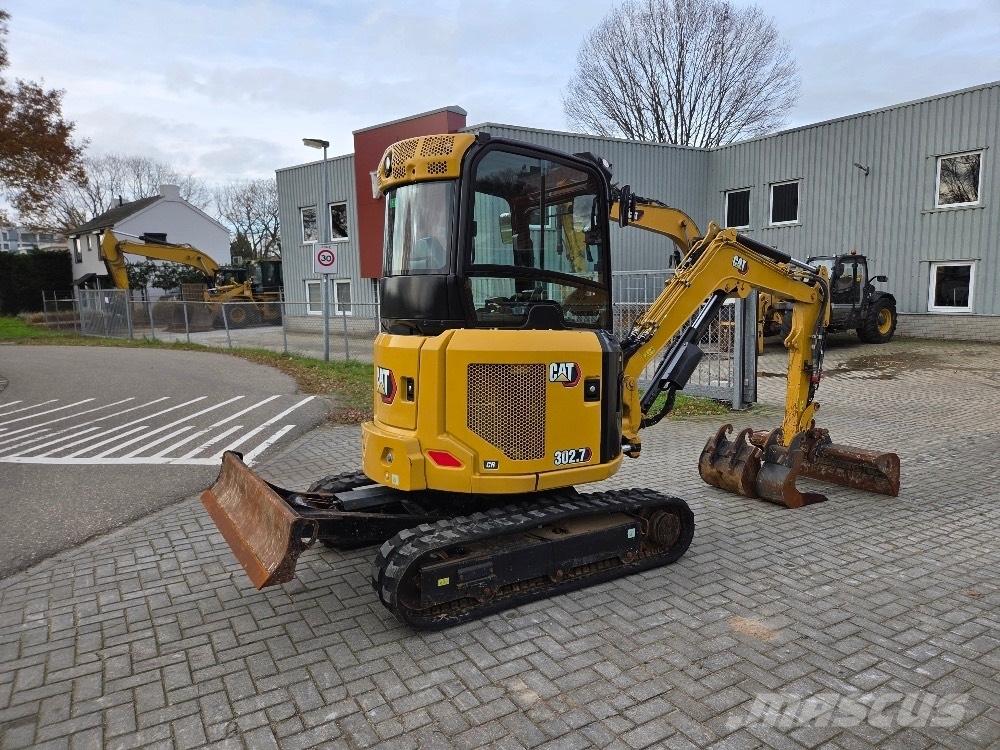 CAT 302.7CR حفارات صغيرة أقل من 7 طن (حفارات صغيرة)