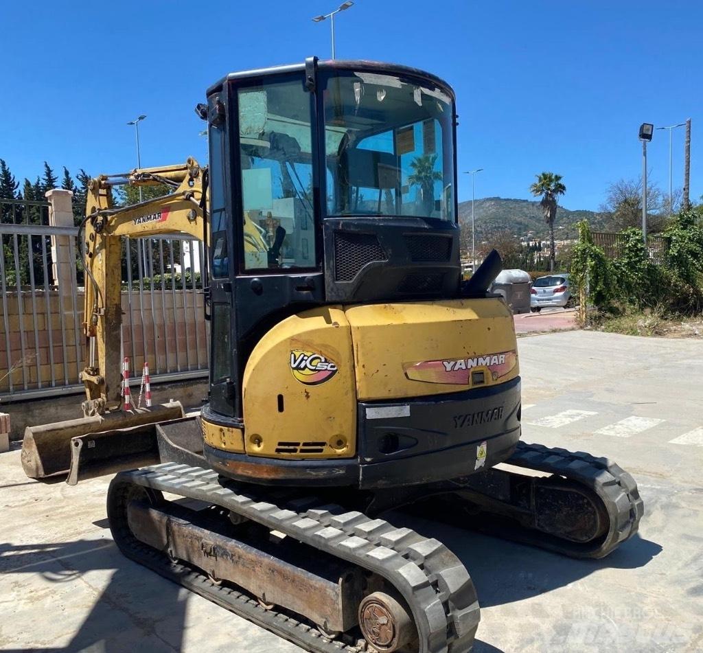 Yanmar Vio 50 حفارات صغيرة أقل من 7 طن (حفارات صغيرة)