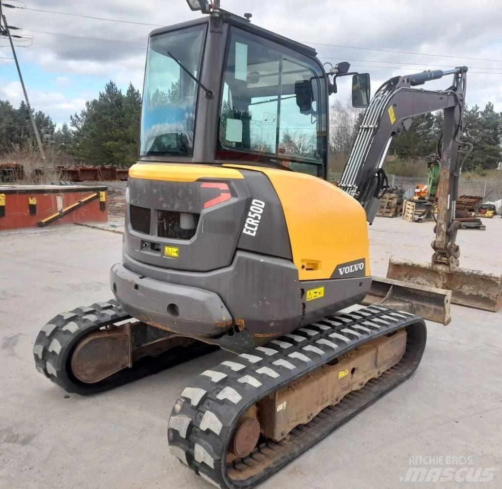 Volvo ECR 50 D حفارات صغيرة أقل من 7 طن (حفارات صغيرة)