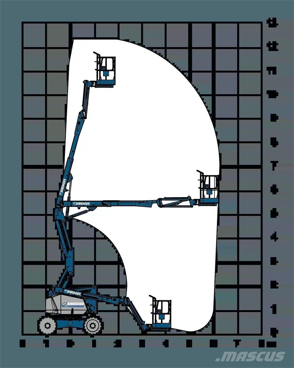JLG H340AJ رافعات سلة مفصلية