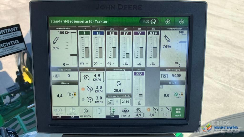 John Deere 7R 350 الجرارات