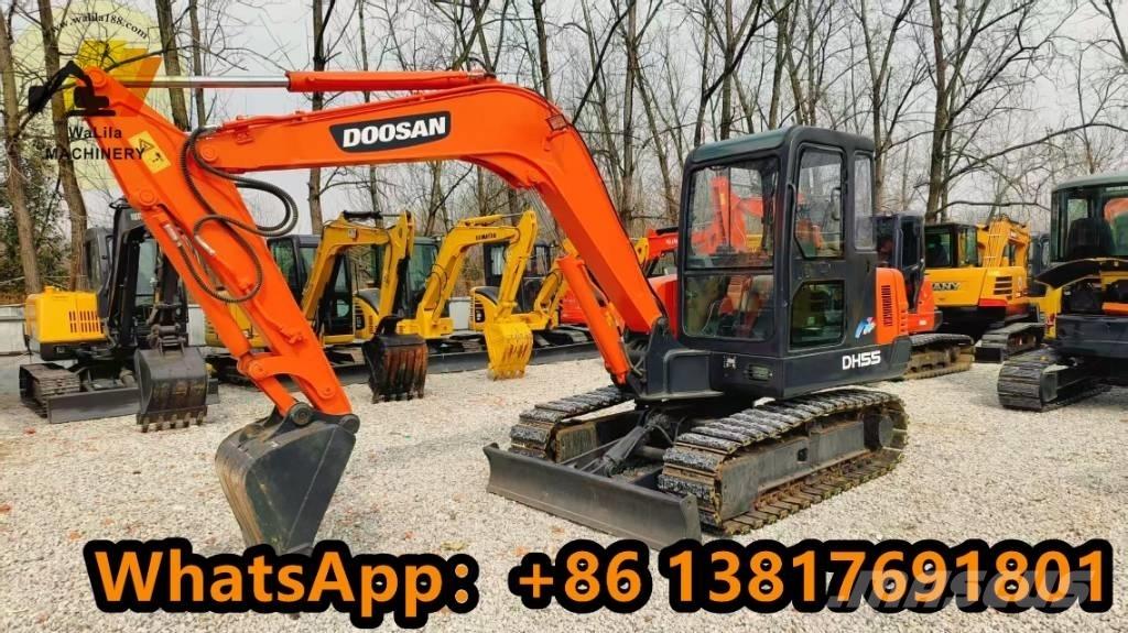 Doosan DH 55 حفارات صغيرة أقل من 7 طن (حفارات صغيرة)