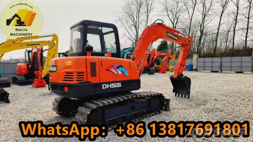 Doosan DH 55 حفارات صغيرة أقل من 7 طن (حفارات صغيرة)