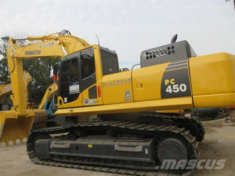 Komatsu PC 450 حفارات زحافة